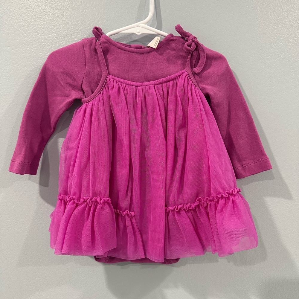 NWOT Kate Quinn Bodysuit Dress 6-12mo